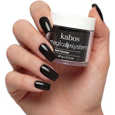 Kabos Magic Dip System Dipping Powder 003 Classic Black 20 g Polvere Acrilica Kabos Magic Dip System Dipping Powder 003 Classic Black 20 g Polvere Acrilica