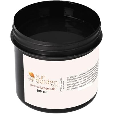 Sun Gel UV in Fibra di Vetro Trasparente, 100 ml, Gel Costruttore Monofase per Ricostruzione Unghie Sun Gel UV in Fibra di Vetro Trasparente, 100 ml, Gel Costruttore Monofase per Ricostruzione Unghie
