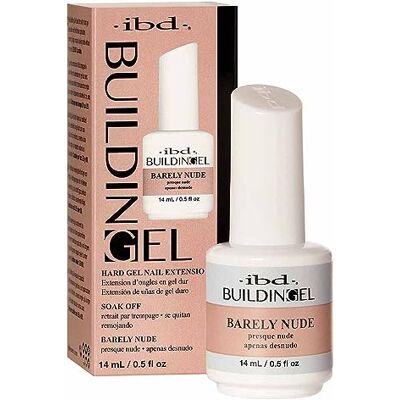 IBD Gel Strutturante Barely Nude, 1 confezione (14 ml) – REALIZZATO NEGLIA STATI UNITI – Gel 2-in-1 LED/UV per l'allungamento delle unghie IBD Gel Strutturante Barely Nude, 1 confezione (14 ml) – REALIZZATO NEGLIA STATI UNITI – Gel 2-in-1 LED/UV per l'allungamento delle unghie