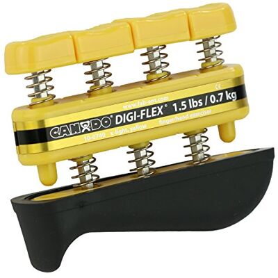 Cando Allenatore di Mano e Dito - Giallo - Rinforzatore di Mani e Dita Cando Allenatore di Mano e Dito - Giallo - Rinforzatore di Mani e Dita