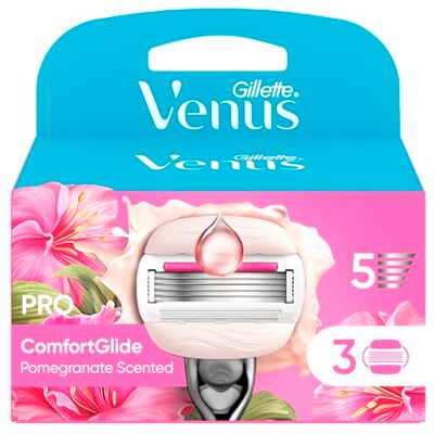 Gillette Venus Pro Comfortglide Tropical Lame del Sistema - Lame da Rasatura Gillette Venus Pro Comfortglide Tropical Lame del Sistema - Lame da Rasatura