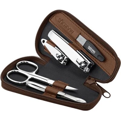 marQus Set per la Manicure – Include 5 Pezzi con Lima di Solingen. Astuccio elegante e pratico, ideale per Uomo e Donna. Perfetto per la cura delle Unghie a casa o in viaggio. Design compatto e funzionale marQus Set per la Manicure – Include 5 Pezzi con Lima di Solingen. Astuccio elegante e pratico, ideale per Uomo e Donna. Perfetto per la cura delle Unghie a casa o in viaggio. Design compatto e funzionale