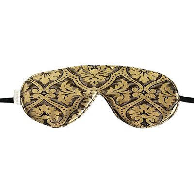 elizabethW Maschera per Dormir Black Gold Damask – Set di 5 elizabethW Maschera per Dormir Black Gold Damask – Set di 5