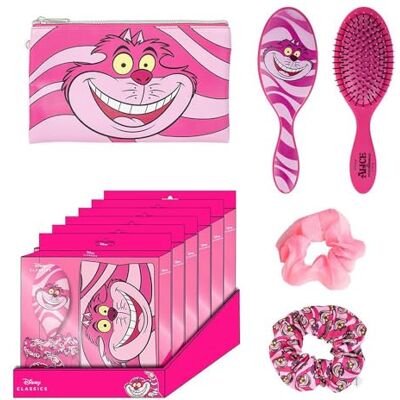 CERDÁ LIFE'S LITTLE MOMENTS Set di bellezza Alice nel Paese delle Meraviglie Rosa Set completo Include spazzola, 2 codini per capelli e astuccio Prodotto originale CERDÁ LIFE'S LITTLE MOMENTS Set di bellezza Alice nel Paese delle Meraviglie Rosa Set completo Include spazzola, 2 codini per capelli e astuccio Prodotto originale