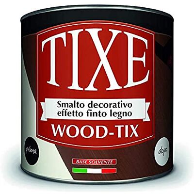 TIXE WOOD-TIX – Finitura Protettiva per Legno, NOCE SCURO 500 ML TIXE WOOD-TIX – Finitura Protettiva per Legno, NOCE SCURO 500 ML