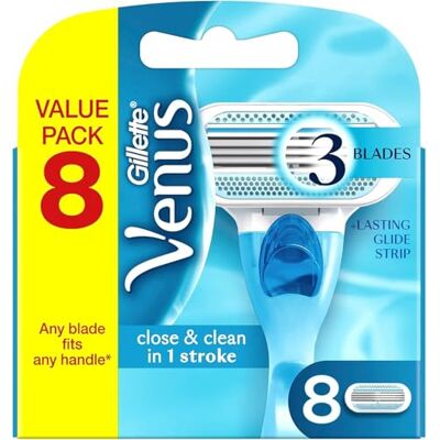 Gillette Smooth Da Donna, Ricariche Per Lame x 8 Gillette Smooth Da Donna, Ricariche Per Lame x 8