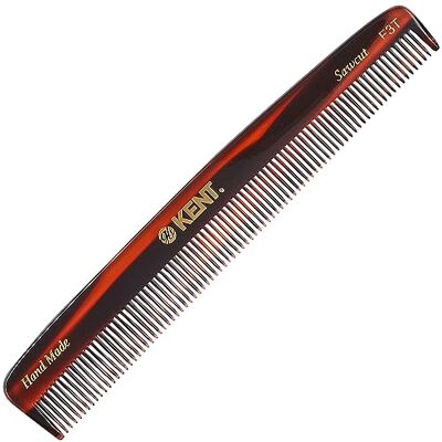 KENT , pettine da donna realizzato a mano, di medie dimensioni, a denti stretti KENT , pettine da donna realizzato a mano, di medie dimensioni, a denti stretti