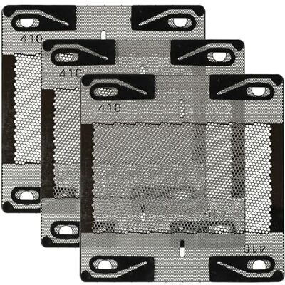vhbw 3x lametta sostituisce Braun 410 per rasoio, argento vhbw 3x lametta sostituisce Braun 410 per rasoio, argento