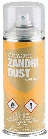 Games Workshop Spray Primer Citadel Zandri Dust (400ml)