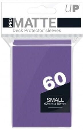 Ultra Pro Sleeves PRO-Matte D10 Card Game (Small, Viola)