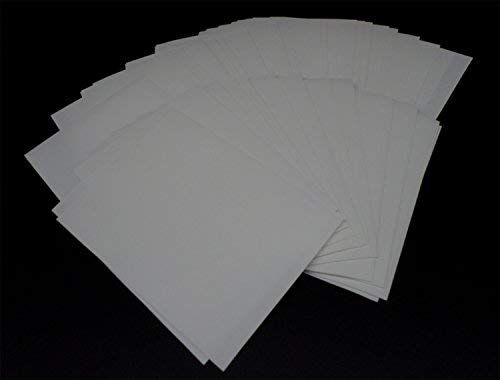 docsmagic.de 100 Mat White Card Sleeves Standard Size 66 x 91 Bustine Bianco PKM MTG