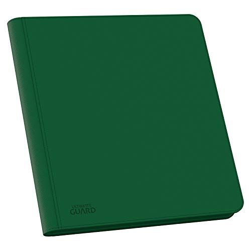 Ultimate Guard – 12 Tasche QuadRow ZipFolio XenoSkin Disney Album e Fogli, Colore Verde