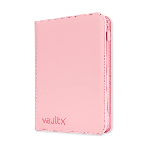 Vault X Premium Exo-Tec® Raccoglitore con zip a 9 tasche per album di carte collezionabili Raccoglitore tascabile a 360 lati per TCG