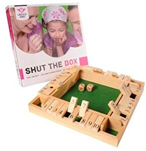 Engelhart Shut The Box Gioco in Legno 4 Giocatori