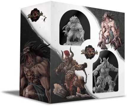 Ludus Magnus Studio Black Rose Wars: Miniature Set, Brute Force Espansione Gioco da Tavolo, Set di Miniature, Edizione in Italiano