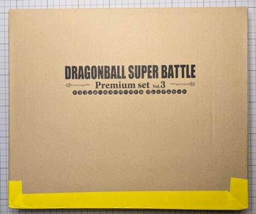 Bandai Carddass Dragon Ball Super Battle Premium Set Vol.3   Gioco di Carte Collezionabili   Età 15+   2 Giocatori   Tempo di gioco: 20-30 minuti