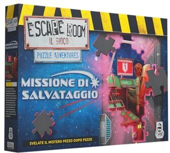 Cranio Creations Escape Room Puzzle, Missione Di Salvataggio, Il Terzo Capitolo Delle Avventure Puzzle Del Brand Escape Room, Edizione in Lingua Italiana