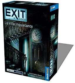 Giochi Uniti Exit La Villa Inquietante, Escape room, Edizione italiana,