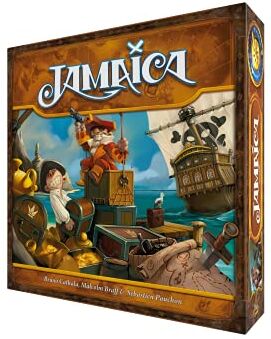 Asmodee , Jamaica, Gioco da Tavolo, 2-6 Giocatori, 8+ Anni, Edizione in Italiano