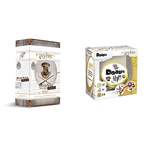 Asmodee , Harry Potter Hogwarts Battle, Difesa Contro le Arti Oscure, Gioco da Tavolo, 8136 & Harry Potter Dobble Gioco da Tavolo, Edizione in Italiano, 8243