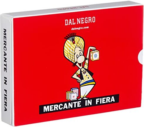 Dal Negro Mercante in Fiera Astuccio Rosso, Carte da Gioco