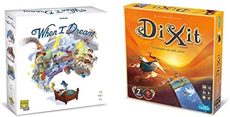 Asmodee - When I Dream, Gioco da Tavolo, 4-10 Giocatori, 8+ Anni, Edizione in Italiano & Dixit Gioco da Tavolo di Immaginazione e Fantasia, 3-8 Giocatori, 8+ Anni, Edizione in Italiano