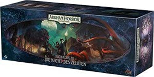 Fantasy Flight Games Arkham Horror: LCG – Ritorno a: La Notte dello Zeloto   Espansione   Gioco di esperti   Gioco di carte   1-4 giocatori   Dai 14+ anni   45+ minuti   Tedesco