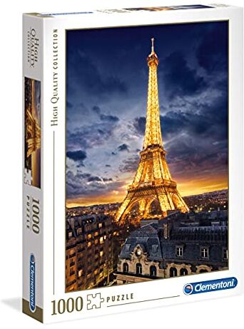 Clementoni Puzzle Tour Eiffel 1000 Pezzi Puzzle Adulto