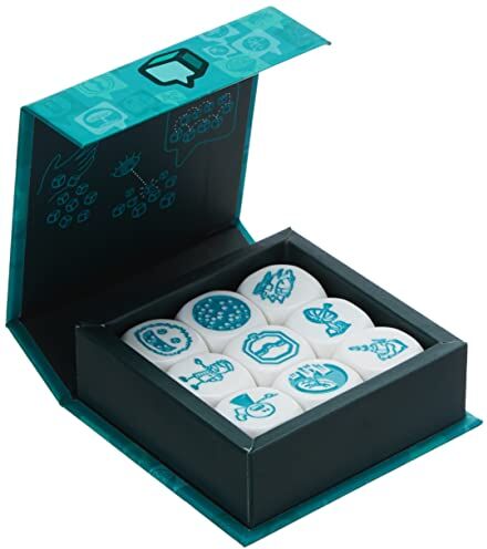 Asmodee Italia, Rory's Story Cubes Astro (Ottanio), Gioco di Dadi per Creare Storie, Edizione in Italiano, 8085