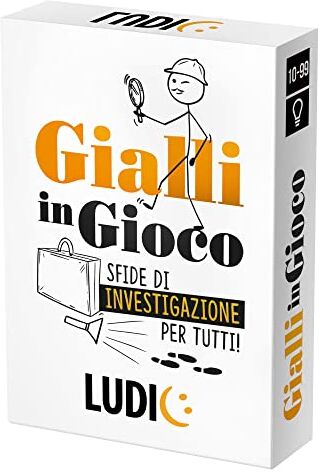 Headu Ludic Gialli In Gioco Sfide Di Investigazione Per Tutti  Gioco Di Società Formato Viaggio Per 1+Giocatori