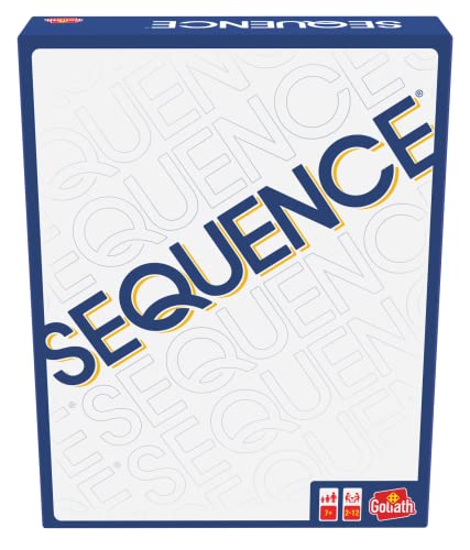 GOLIATH Sequence Original, gioco da tavolo strategico da 7 anni Per tutta la famiglia, gioco da tavolo per 2-12 giocatori