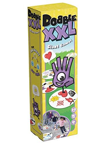 Asmodee , Dobble XXL , Card Game , Ages 6+ , 2-8 Players , 15 Minutes Playing Time