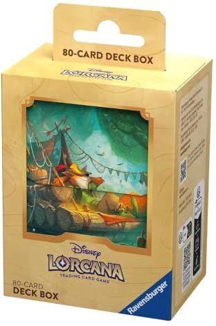 Ravensburger - Disney Lorcana Trading Card Game: Set 3 – Deck Box Motivo B,