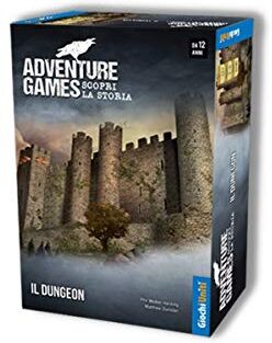 Giochi Uniti Adventure Game: Il Dungeon, Gioco di carte, Edizione Italiana,