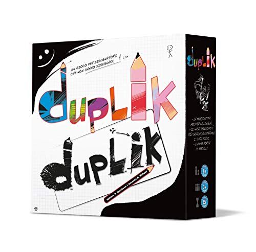 Asmodee Duplik Big Box: Un Gioco per Disegnatori che Non Sanno Disegnare, Gioco da Tavolo, 3+ Giocatori, 8+ Anni, Edizione in Italiano