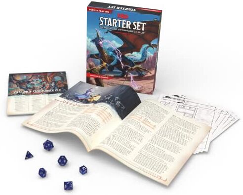 Dungeons & Dragons Starter Set: Dragons of Stormwreck Isle (Versione Inglese)