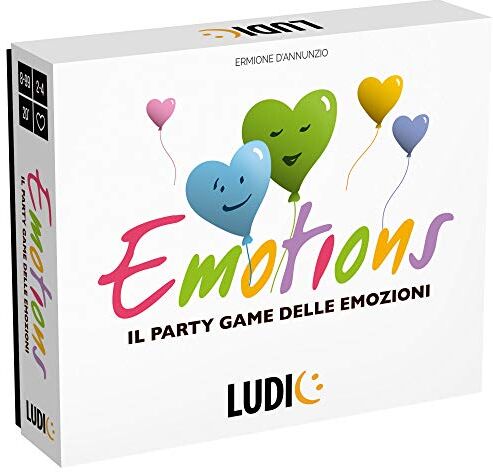 Headu Ludic Emotions Il Party Game Delle Emozioni  Gioco Di Società Per La Famiglia Per 2-4 Giocatori Made In Italy