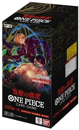 Bandai One Piece Card Game Wings of The Captain [OP-6] Box versione giapponese