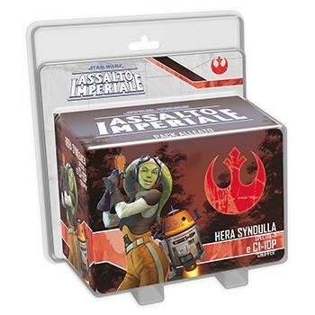 Asmodee -GTAV0910 Star Wars Assalto Imperiale espansione Hera Syndulla e C1-10P, Colore, 9043