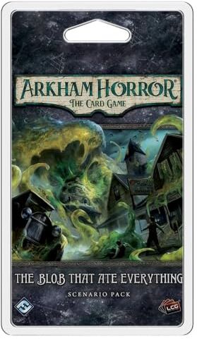 Fantasy Flight Games , Arkham Horror The Card Game: Scenario Pack 6. The Blob that Ate Everything , Card Game , Ages 14+ , 1 to 4 Players , 60 to 120 Minutes Playing Time