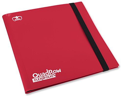 Ultimate Guard 12 Pocket Quadrow Flexxfolio Red