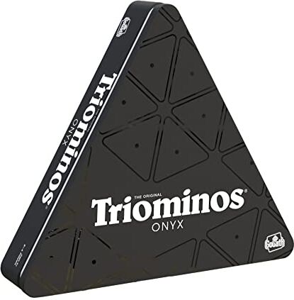 GOLIATH Toys Triominos Onyx, giochi da tavolo dai 6 anni in su, giochi da 2 a 4 giocatori, giochi per bambini e adulti