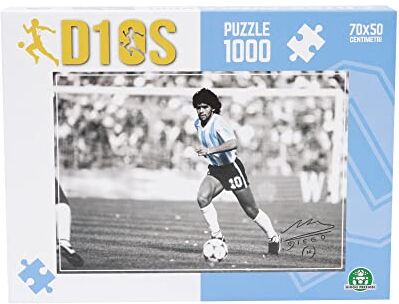 Giochi Preziosi -D10S Puzzle Classico D10S Da 1000 Pezzi Raffigurante Un Famoso Calciatore In Azione Durante Una Partita, Per Bambini A Partire Da 7 Anni,