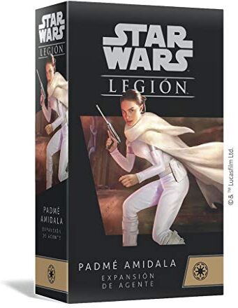 Fantasy Flight Games ,  Star Wars Legion-Padmé Amidala-Gioco di Miniature, Colore, Blu