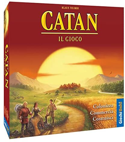 Giochi Uniti Catan Base Eco – Gioco da tavolo, Catan, 3-4 Giocatori, 10+ Anni, , Edizione italiana