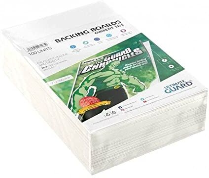 Ultimate Guard Gioco "Comic Backing Boards", 100 pz. [lingua inglese]