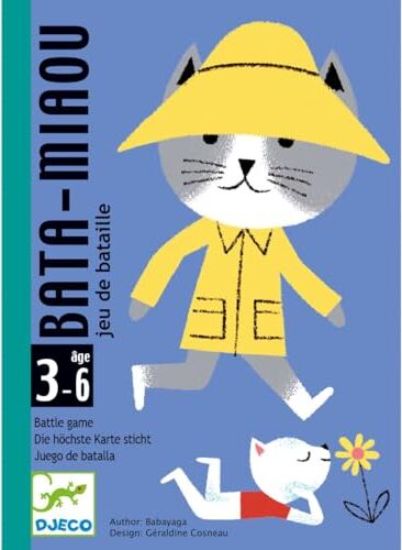 DJECO Lettere Bata-Miaou, Multicolore ()