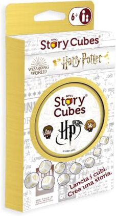 Asmodee : Rory's Story Cubes Harry Potter, Gioco da Tavolo per lo Sviluppo di Fantasia e Immaginazione, 6+ Anni, Edizione in Italiano