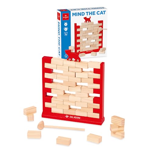 Dal Negro Mind the Cat, gioco da tavola di abilità ed equilibrio. Adatto per bambini 8+ e per tutta la famiglia, da 2 o più giocatori.
