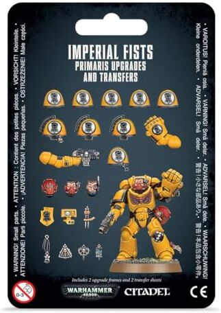 Games Workshop Warhammer 40k Aggiornamenti e trasferimenti Primaris Imperial Fists